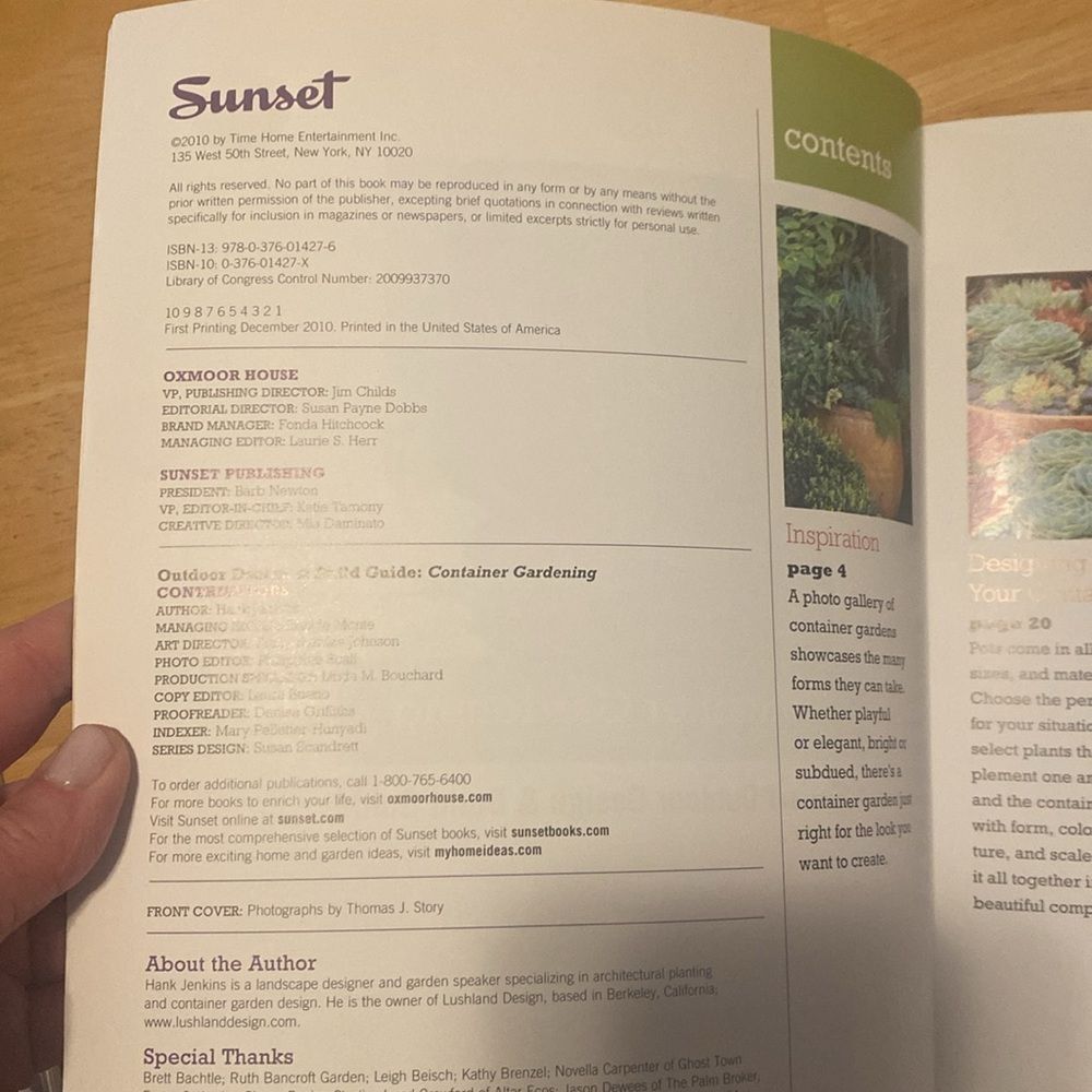 Sunset Magazine Container Gardening Guide - Picture 5 of 6